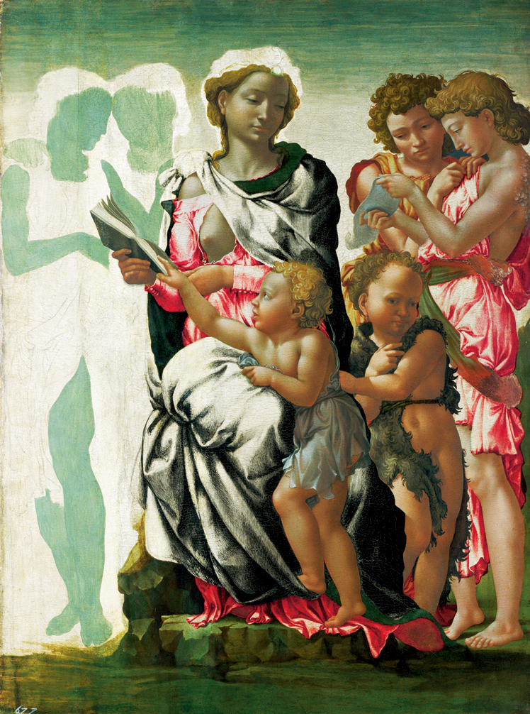  米开朗基罗·博那罗蒂 Michelangelo di Lodovico Buonarroti Simoni——曼彻斯特圣母